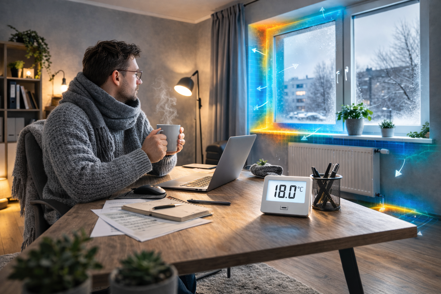 Jak ogrzać zimny pokój