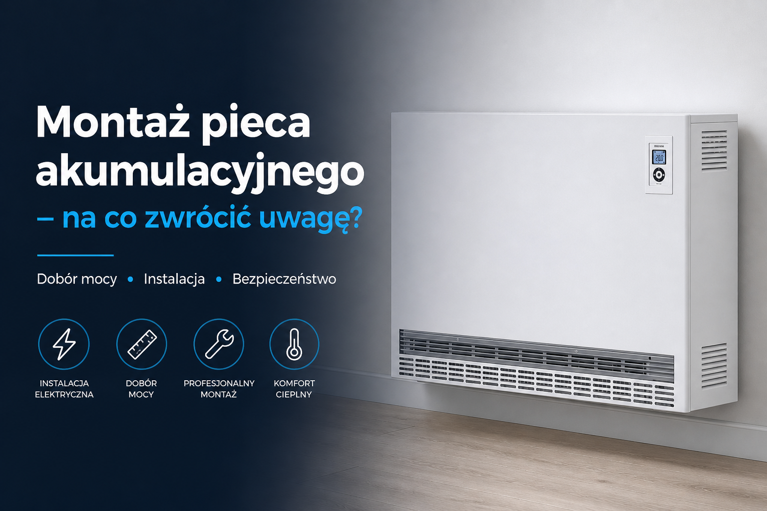 Montaż pieca akumulacyjnego
