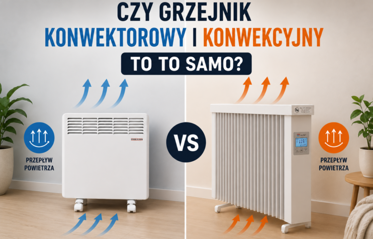 czy grzejnik konwektorowy i konwekcyjny to to samo?