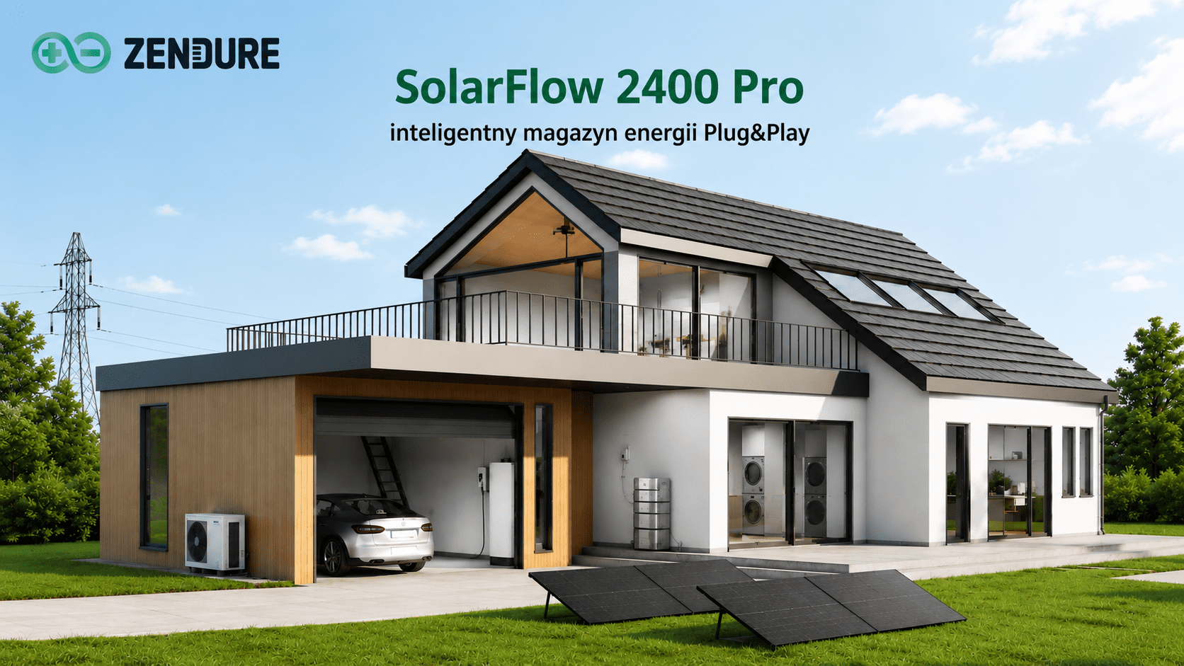Zedrure SolarFlow 2400 PRO inteligentny magazyn energii